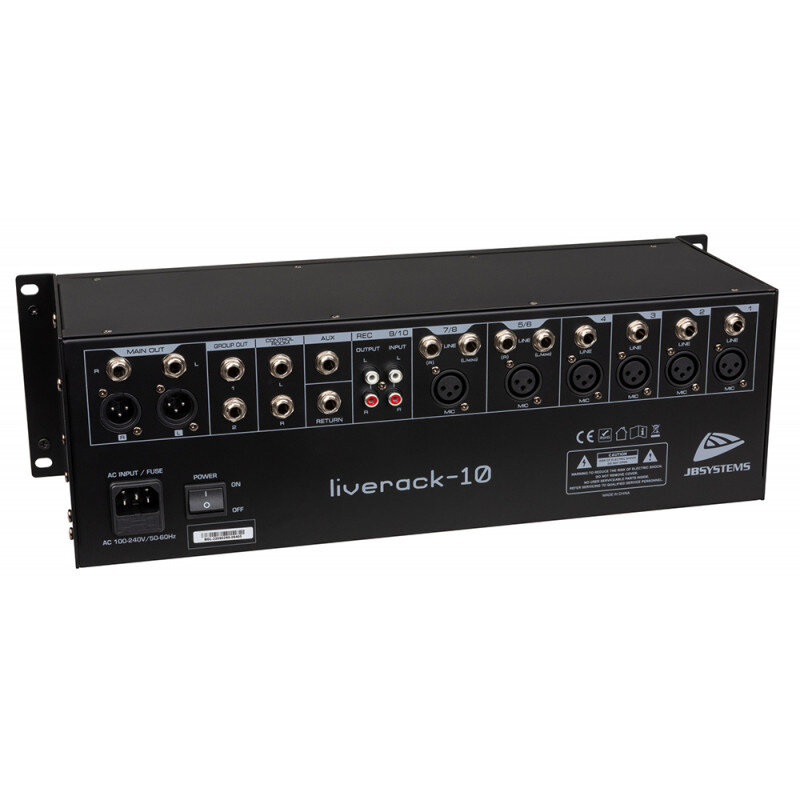 JB Systems LIVERACK-10 B08405 - 2