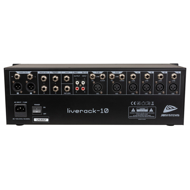 JB Systems LIVERACK-10 B08405 - 3