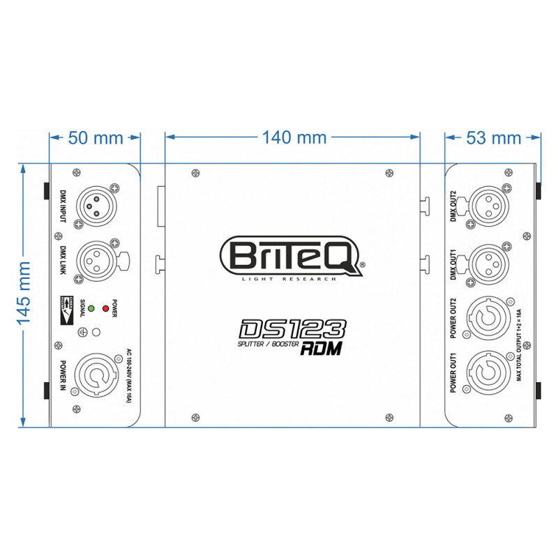 Briteq DS123-RDM B05038 - 3