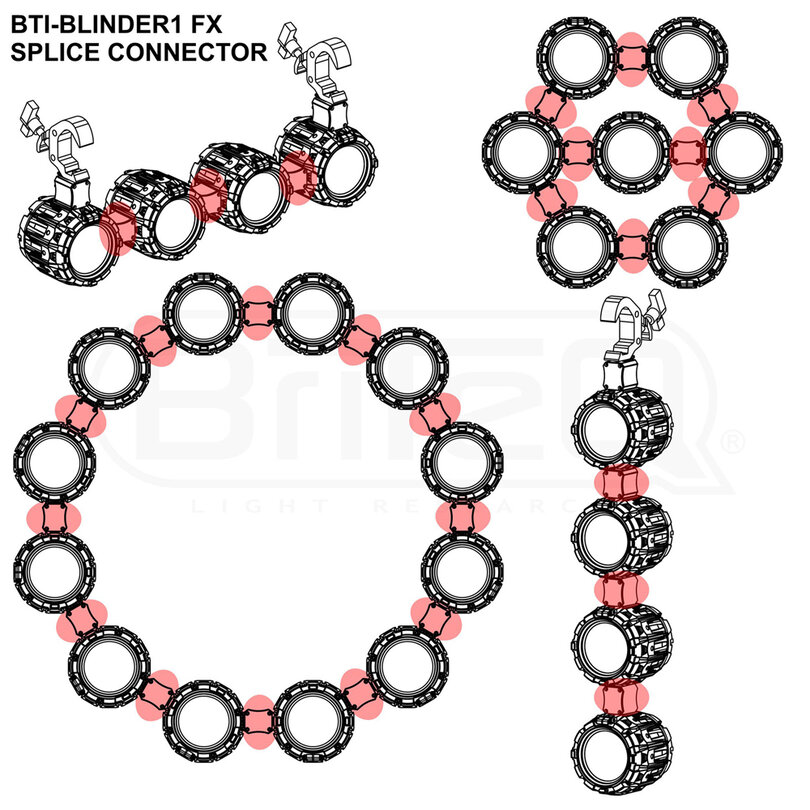 Briteq BTI-BLINDER1 SPLICE CONNECTOR B05194 - 4