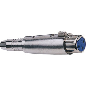 Hilec Adapter XLR female/ST.JACK female  B01316