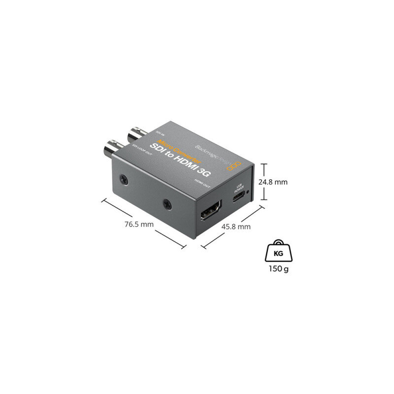 Blackmagic Design Micro Converter SDI to HDMI 3G CONVCMIC/SH03G - 1