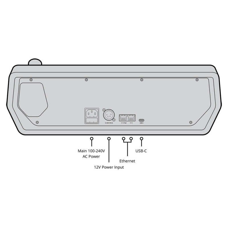 Blackmagic Design ATEM 1 M/E Advanced Panel 10 SWPANELADV1ME10 - 1