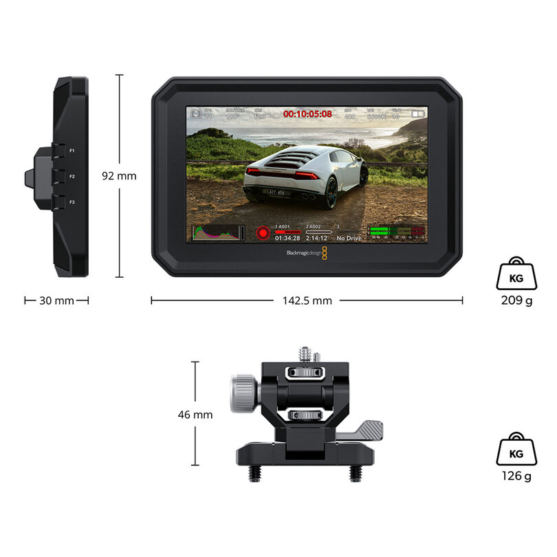Blackmagic Design Blackmagic PYXIS Monitor EVF Kit CINEURSABB/AMKITEVF - 5