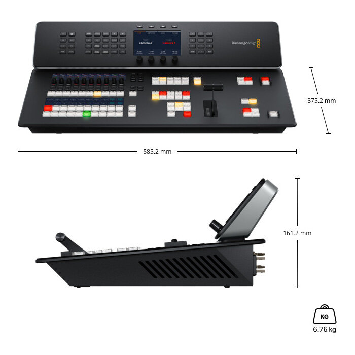 Blackmagic Design ATEM Television Studio HD8 ISO 2TB SWATEMTVSTC/HD08ISO/2 - 5