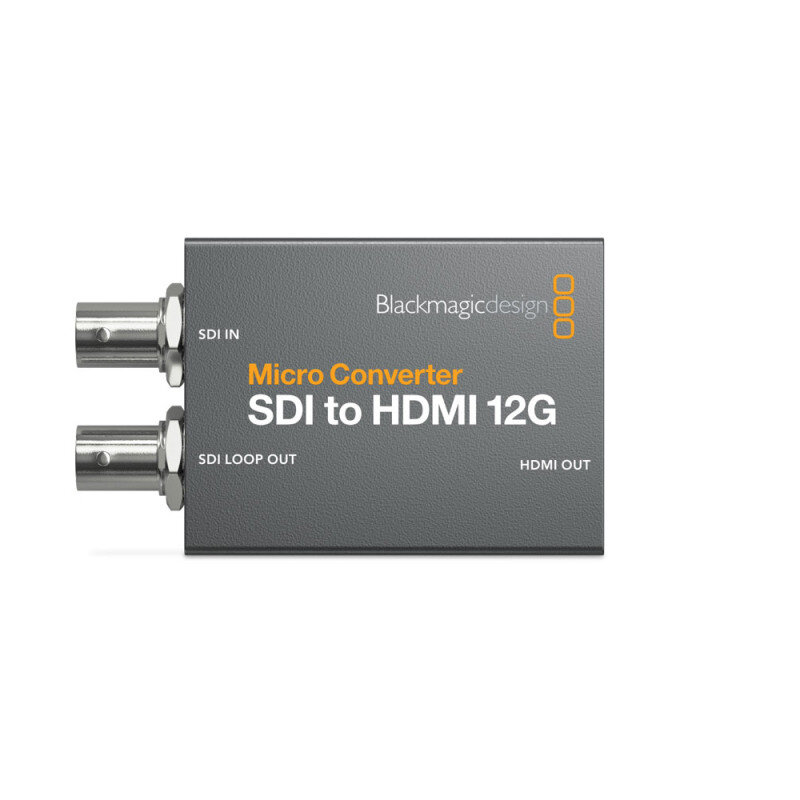 Blackmagic Design Micro Converter SDI to HDMI 12G PSU CONVCMIC/SH12G/W