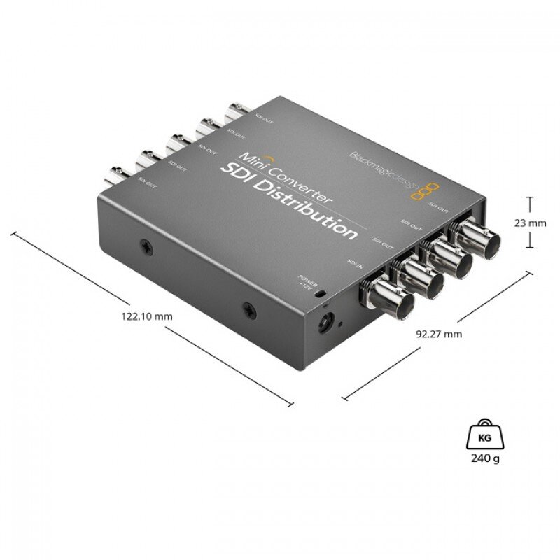 Blackmagic Design Mini Converter - SDI Distribution CONVMSDIDA - 1