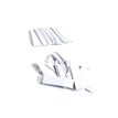 The Confetti Maker Slow-fall confetti rectangles - White CON01WH - 1