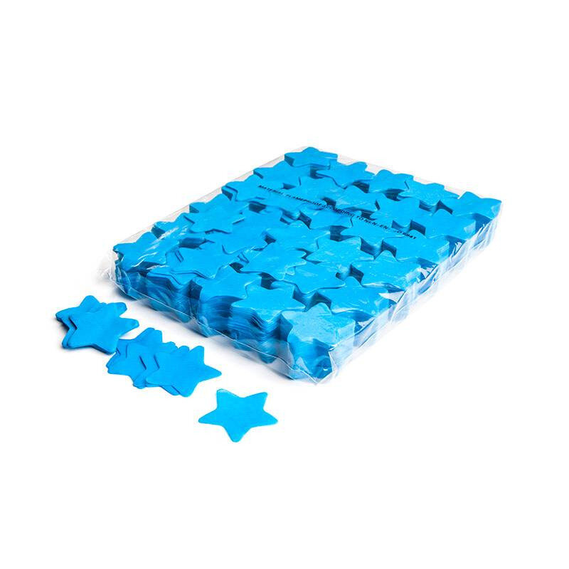 The Confetti Maker Slowfall confetti stars - Light blue CON03LB