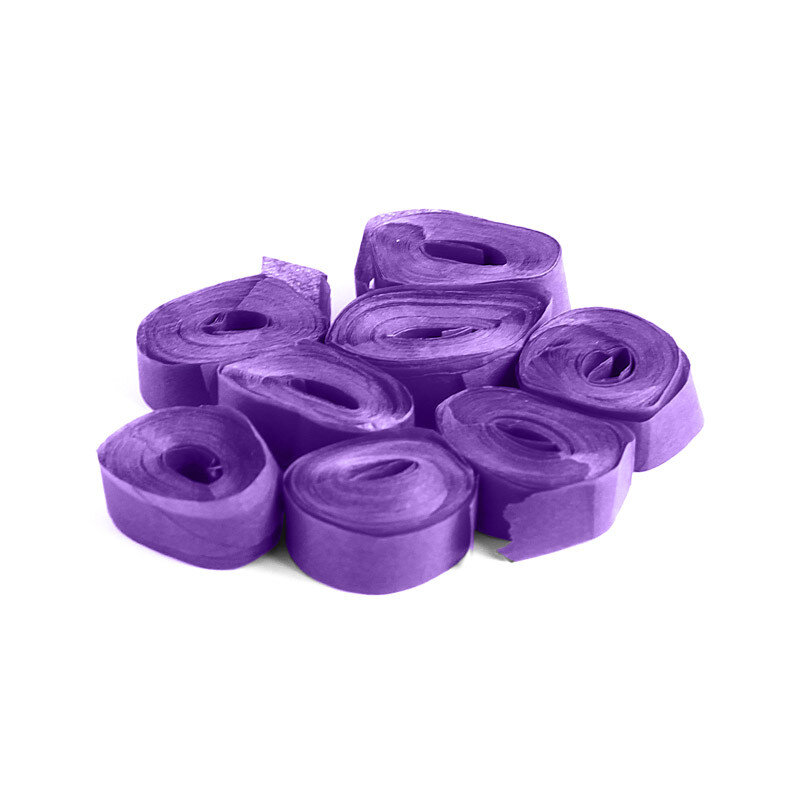 The Confetti Maker Streamer 5 m x 0,85 cm - Purple STR01PR