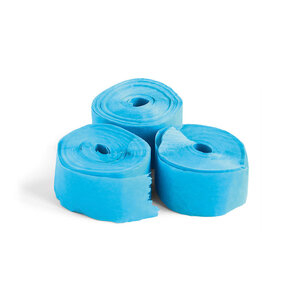 The Confetti Maker Streamer 10m x 1,5 cm - Light blue STR02LB