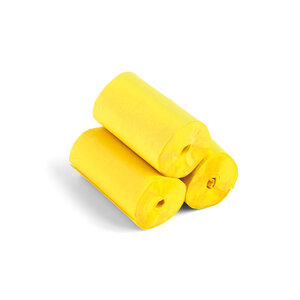 The Confetti Maker Stadium streamer 20m x 5 cm - Yellow STR04YL