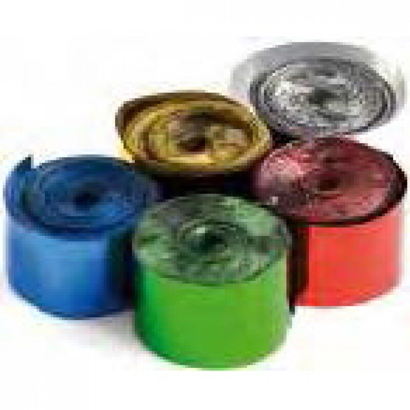 The Confetti Maker Metallic Stadium Streamer 20m x 5 cm - Multicolour STR08MC