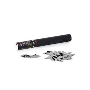 The Confetti Maker Handheld Cannon 28 cm metallic confetti - Silver HC01SLM