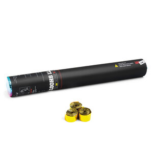 The Confetti Maker Handheld Cannon 50 cm metallic streamer - Gold HS03GLM