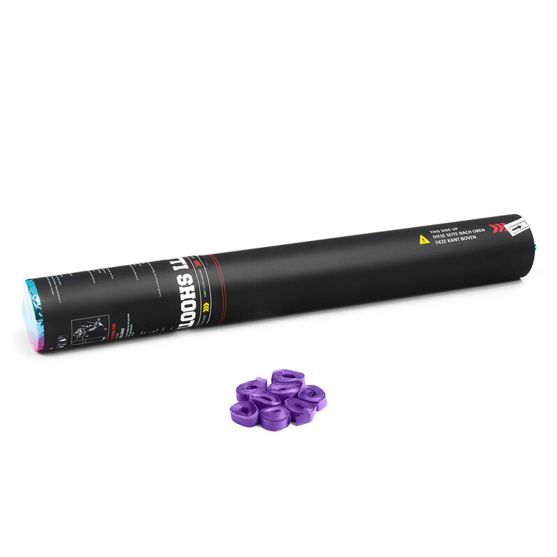 The Confetti Maker Handheld Cannon 50 cm streamer - Purple HSC03PR