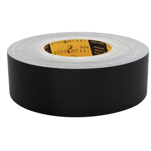 Allcolor Gaffer Tape matt 691-50 black 691HQB