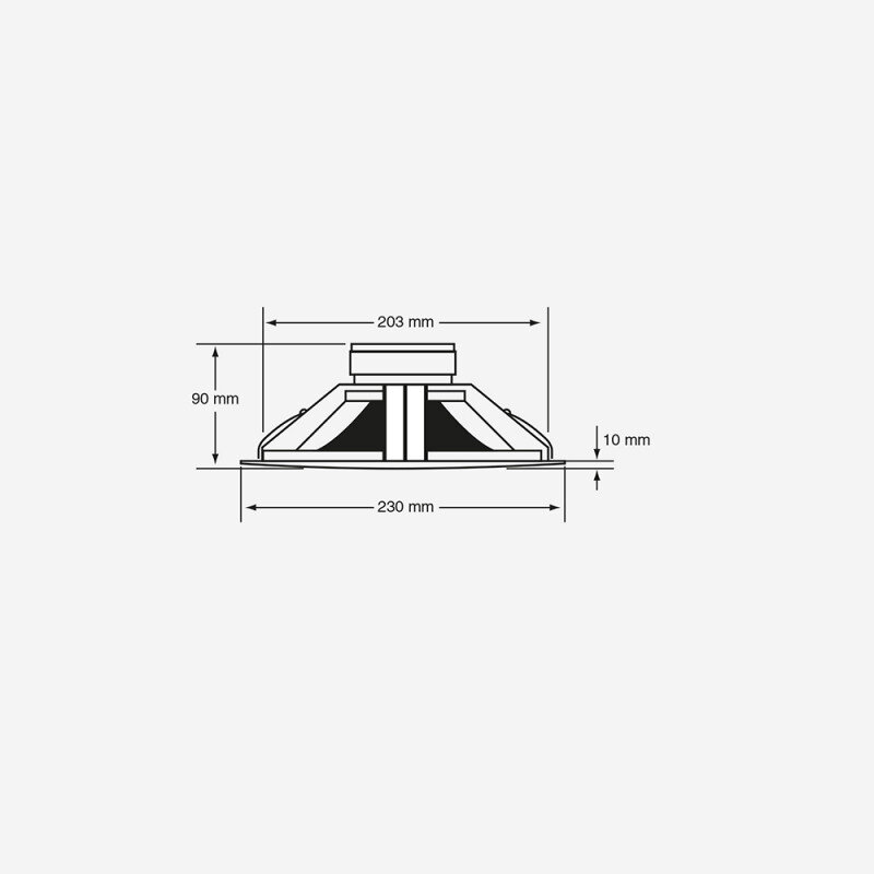 Audiophony PA CHP606  H9755 - 1