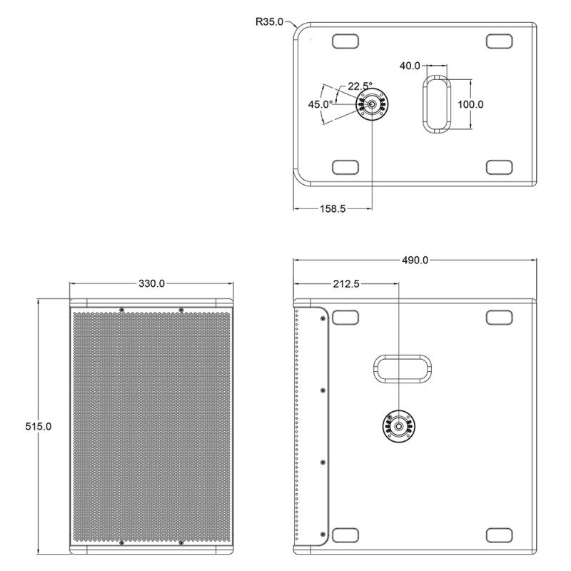 Audiophony iLINEsub12P  H10763 - 1