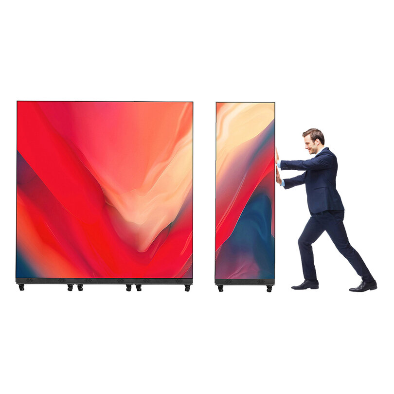 EGO Display P1.86 Foldable Pixel Totem - Indoor in wooden box TOTEM01-P1.86I-WB - 5
