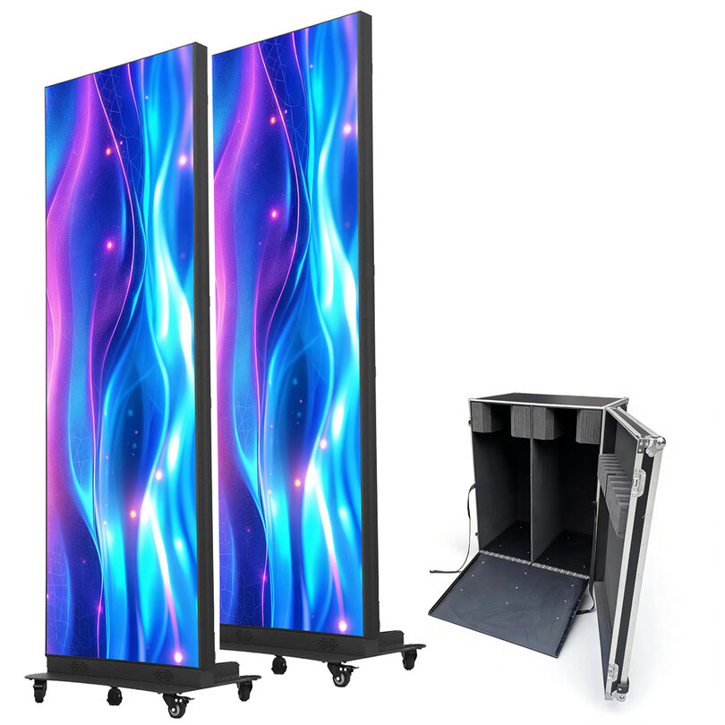 EGO Display P1.53 n°2 Foldable Pixel Totem - Indoor in flight  TOTEM01-P1.53I-C2