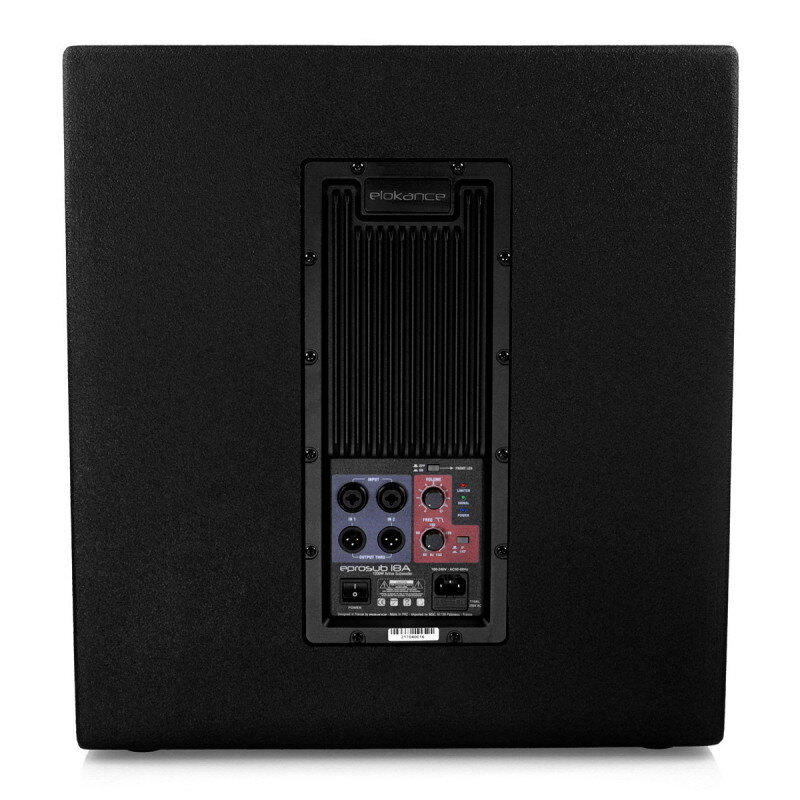 Elokance ePro Sub 18 A   ELOEPROSUB18A - 3