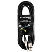 Plugger Câble XLR mâle 3b - Jack mâle mono 1,50m Easy PLUCABSXM3JMM1M50EAS - 1