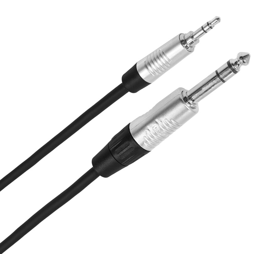 Plugger Male stereo mini-jack - male stereo jack cable, 3  PLUCABSMMSJMS3M00TOU