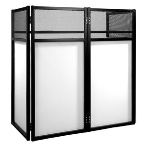 BoomTone DJ DJ Desk White   BOODJDESKWHITE