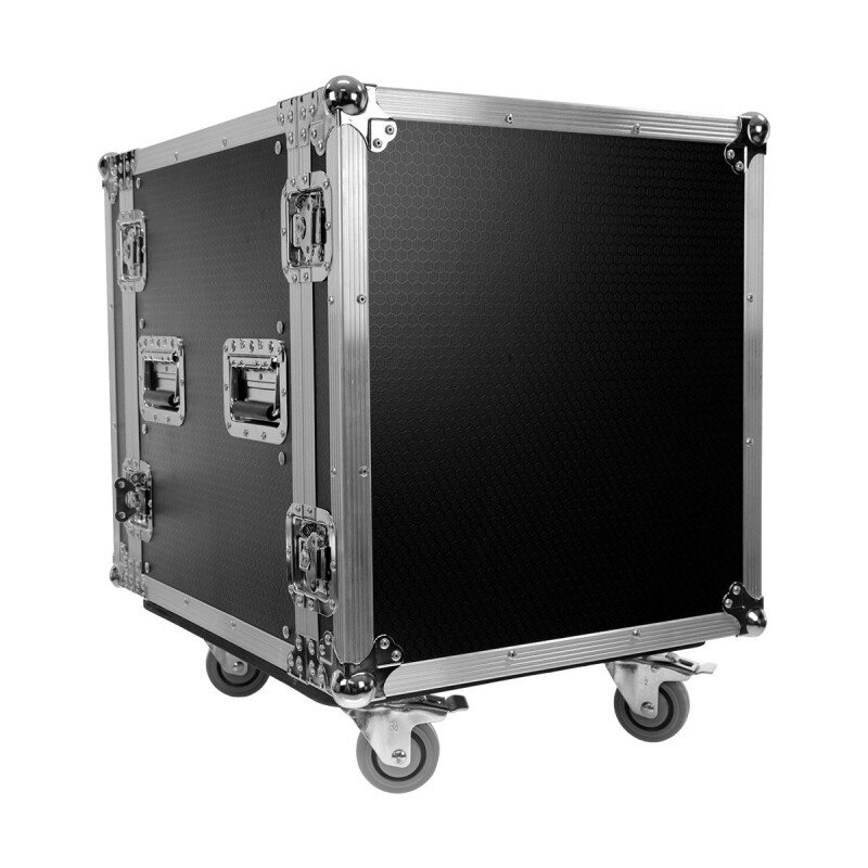 Plugger Case Flight case Rack 12U roller   PLUFLIRACK12UROLL